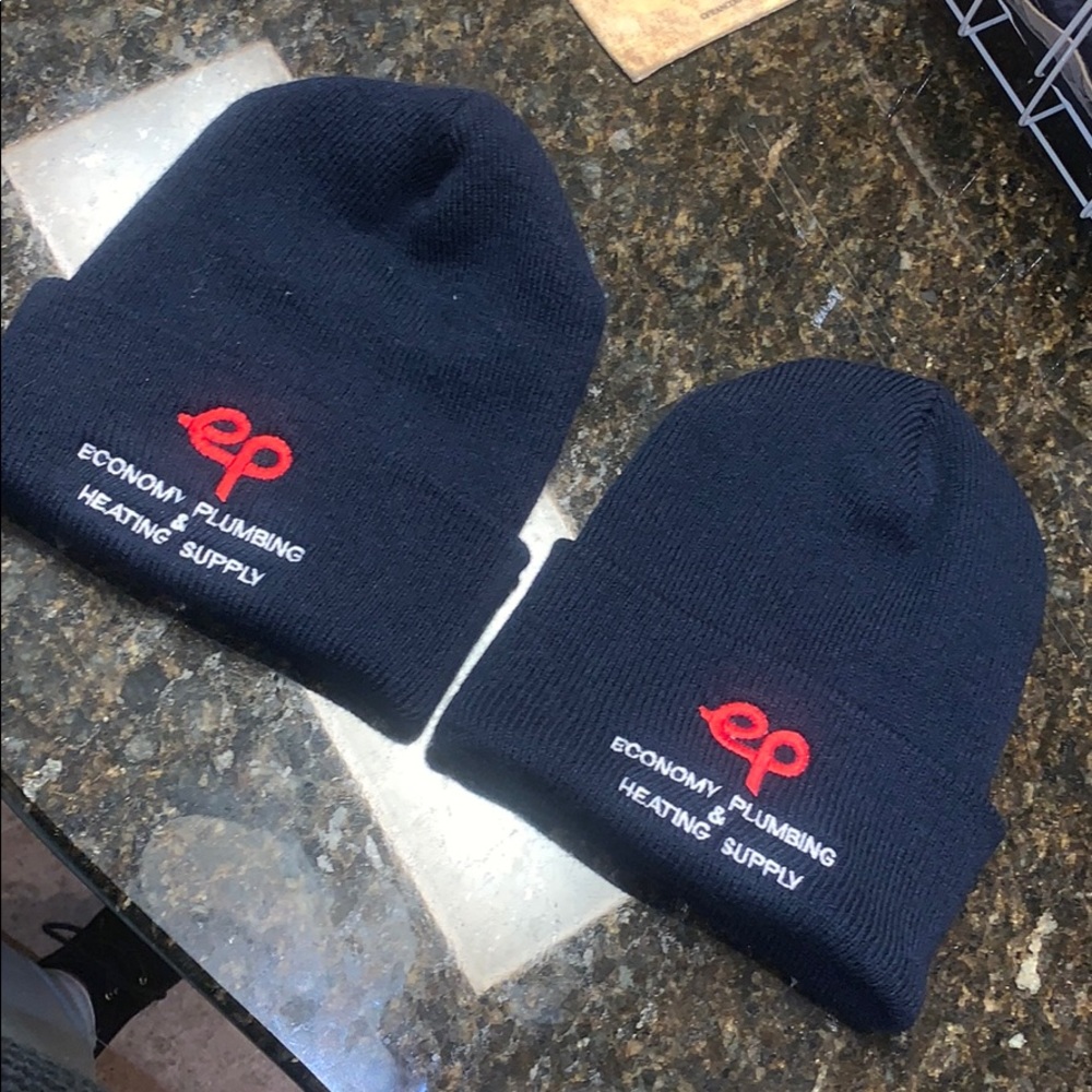 Set of 2. Navy blue winter hats